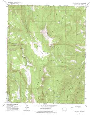 Del Norte Peak USGS topographic map 37106e5