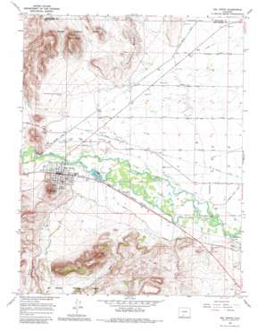 Del Norte USGS topographic map 37106f3
