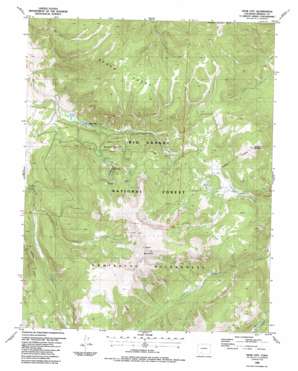Spar City USGS topographic map 37106f8
