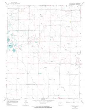 Harrence Lake USGS topographic map 37106h1