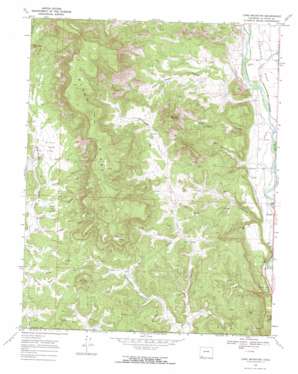 Long Mountain USGS topographic map 37107a8