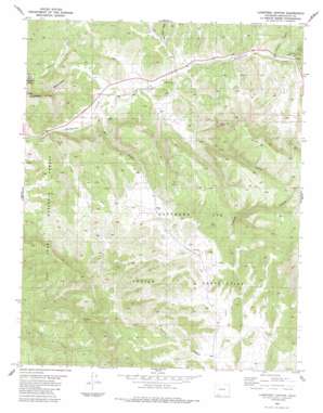 Lonetree Canyon USGS topographic map 37107b2