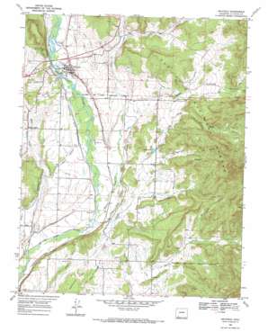 Bayfield USGS topographic map 37107b5