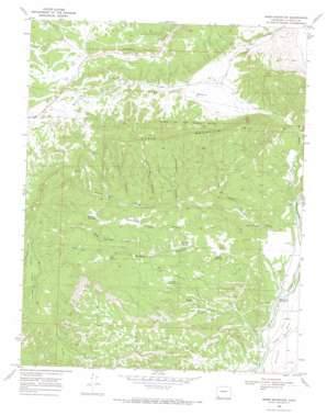 Basin Mountain USGS topographic map 37107b8