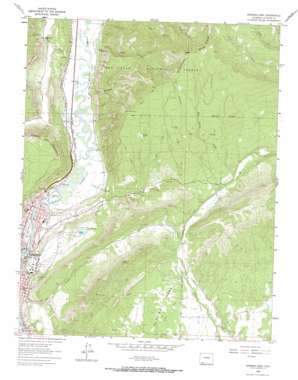 Durango East USGS topographic map 37107c7
