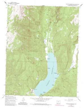 Vallecito Reservoir USGS topographic map 37107d5