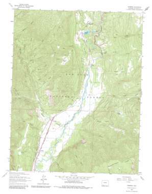 Hermosa USGS topographic map 37107d7