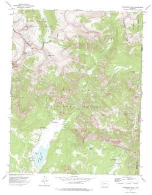 Cimarrona Peak USGS topographic map 37107e2
