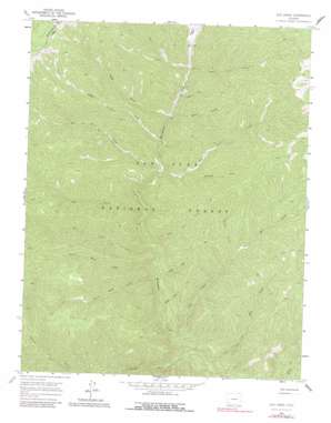 Elk Creek USGS topographic map 37107e8
