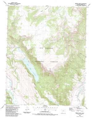 Bristol Head USGS topographic map 37107g1