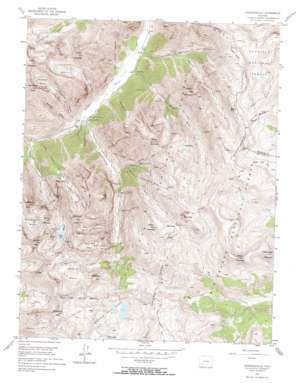 Howardsville topo map