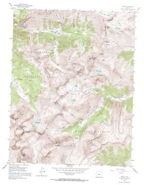 Ophir USGS topographic map 37107g7