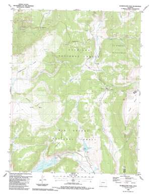 Slumgullion Pass USGS topographic map 37107h2
