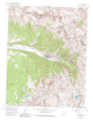 Telluride USGS topographic map 37107h7