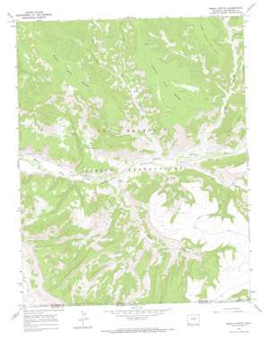 Moqui Canyon USGS topographic map 37108a5