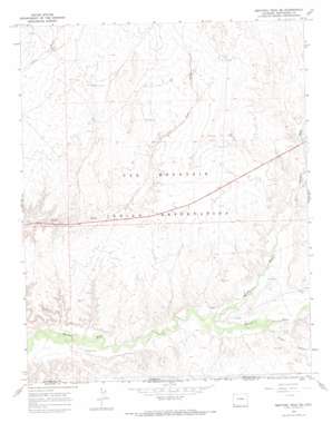 Sentinel Peak SE USGS topographic map 37108a7