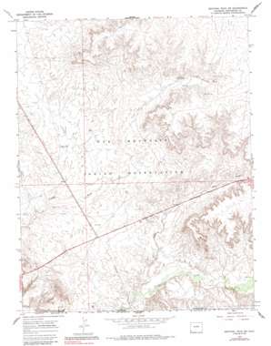 Sentinel Peak SW USGS topographic map 37108a8