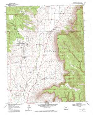 Towaoc USGS topographic map 37108b6