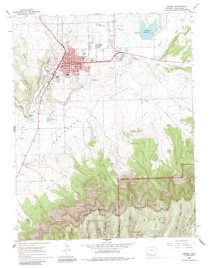 Cortez USGS topographic map 37108c5