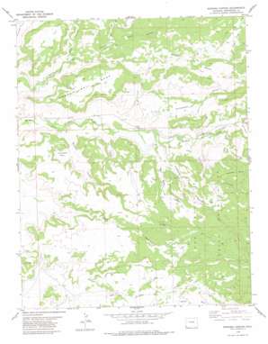 Bowdish Canyon USGS topographic map 37108c8