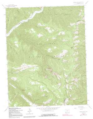 Orphan Butte topo map
