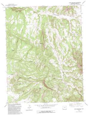 Glade Mountain USGS topographic map 37108g5