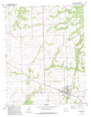 Dove Creek USGS topographic map 37108g8