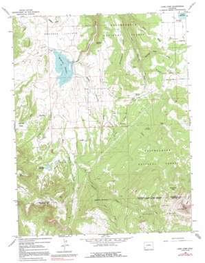 Lone Cone USGS topographic map 37108h3