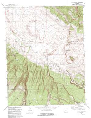 Dawson Draw USGS topographic map 37108h6