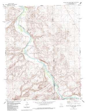 Yellow Rock Point East USGS topographic map 37109a1