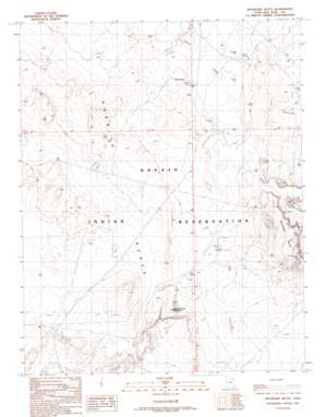 Boundary Butte USGS topographic map 37109a5