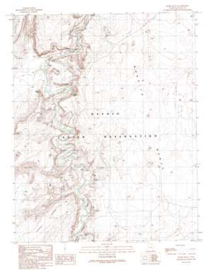 Moses Rock USGS topographic map 37109a6