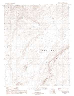 Mexican Hat SE USGS topographic map 37109a7