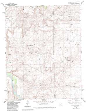Peters Nipple USGS topographic map 37109b1