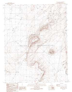 Hogan Mesa topo map