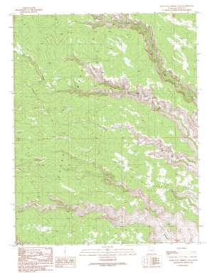 Snow Flat Spring Cave USGS topographic map 37109d7