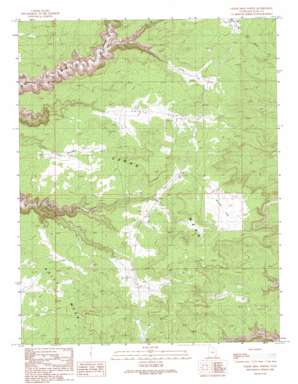 Cedar Mesa North USGS topographic map 37109d8