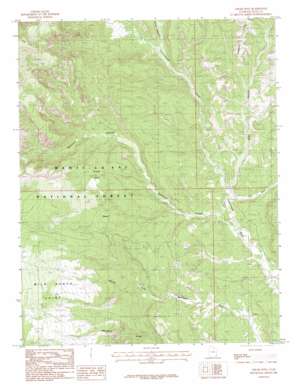 Cream Pots USGS topographic map 37109f6