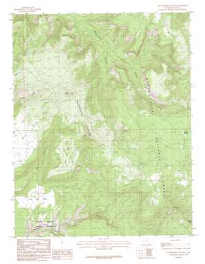 Woodenshoe Buttes USGS topographic map 37109f8