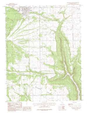 Monticello South USGS topographic map 37109g3