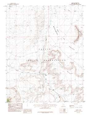 Oljato USGS topographic map 37110a3