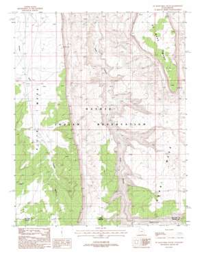 No Mans Mesa South USGS topographic map 37110a5