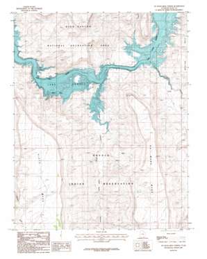 No Mans Mesa North USGS topographic map 37110b5
