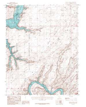 Alcove Canyon USGS topographic map 37110c6