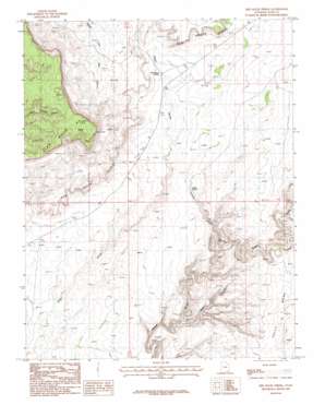 Red House Spring USGS topographic map 37110d2