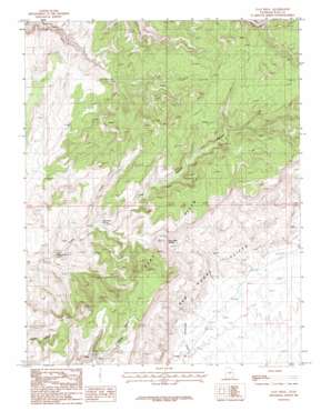 Clay Hills topo map