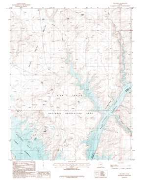 Bullfrog USGS topographic map 37110e6