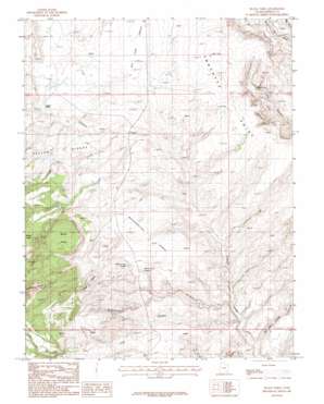 Black Table USGS topographic map 37110h5
