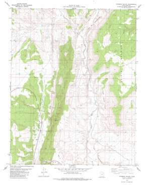 Fivemile Valley USGS topographic map 37111b8