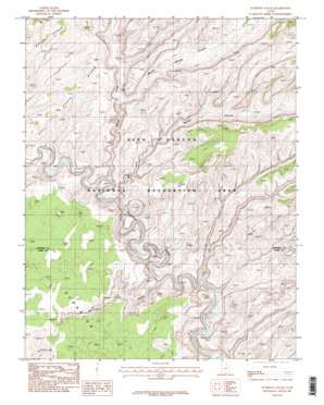Scorpion Gulch USGS topographic map 37111e1